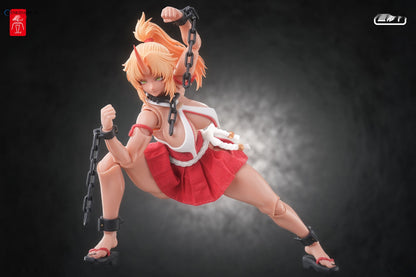 RPGEX-08 Oni Miko Momiji 1/12 Action Figure w/Bonus [Snail Shell]