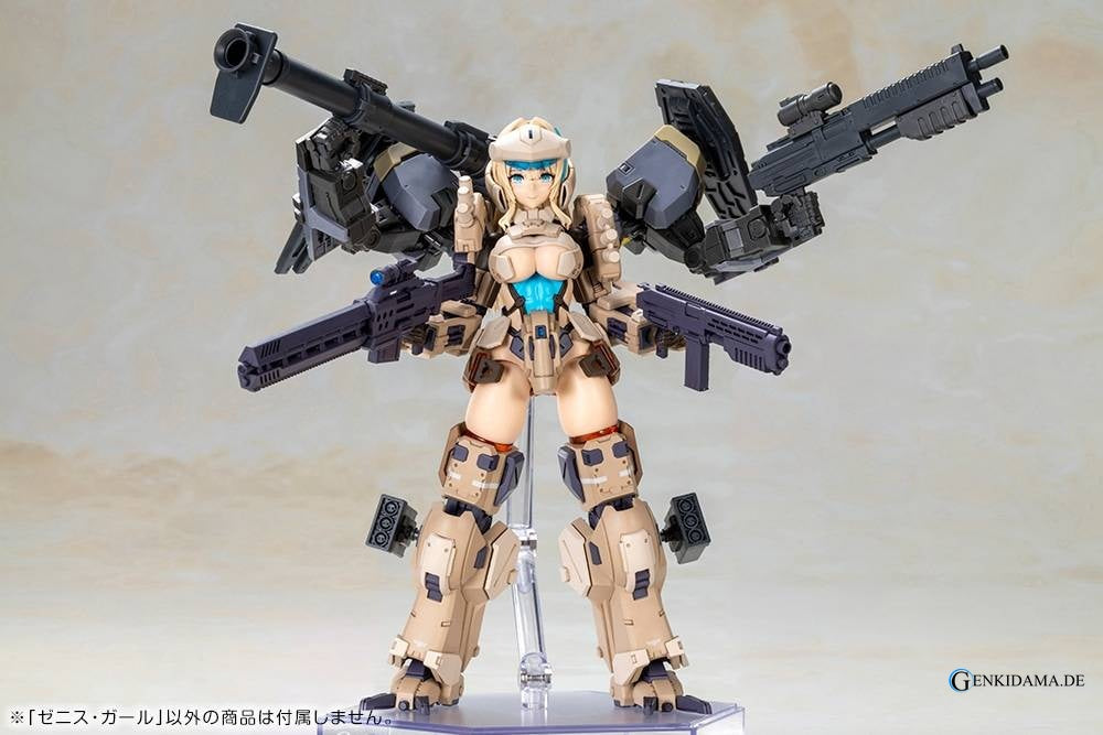 Front Mission: Zenith Girl Plastic Model