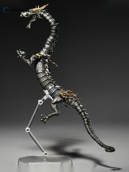 KT Project KT-003 Takeya Style Jizai Okimono "Dragon" Iron Rust Look Edition