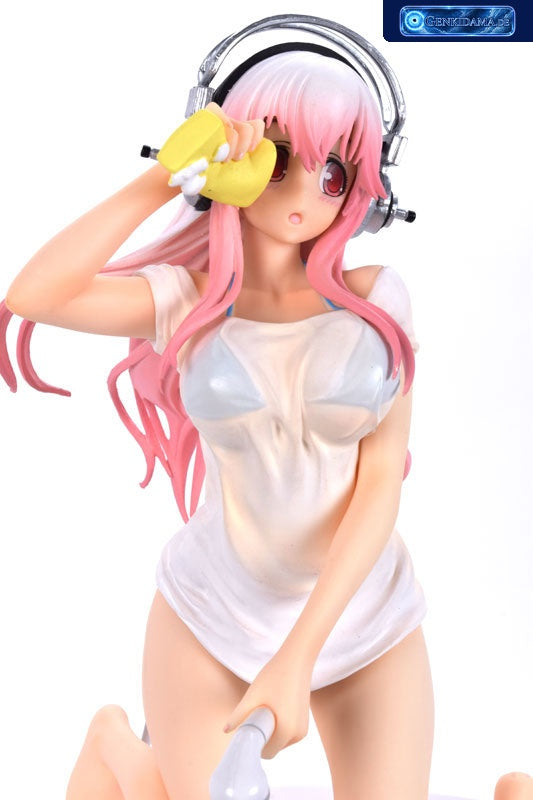 Super Sonico Sonico-chan Seikatsu Micchaku Shuzai Special Figure -Ofuro ga PikaPika Time [FURYU] Ansicht 4