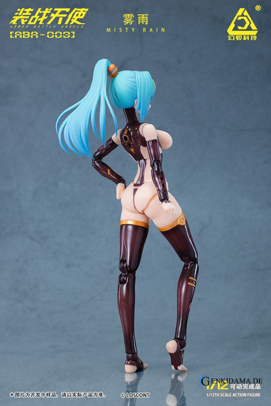 Armored Battle Angels Series ABA-003 Misty Rain 1/12 Scale Posable Figure [LOSCONT]