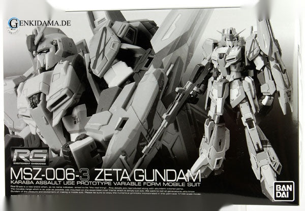 RG 1/144 MSZ-006-3 Zeta Gundam 03 - Anime Figur