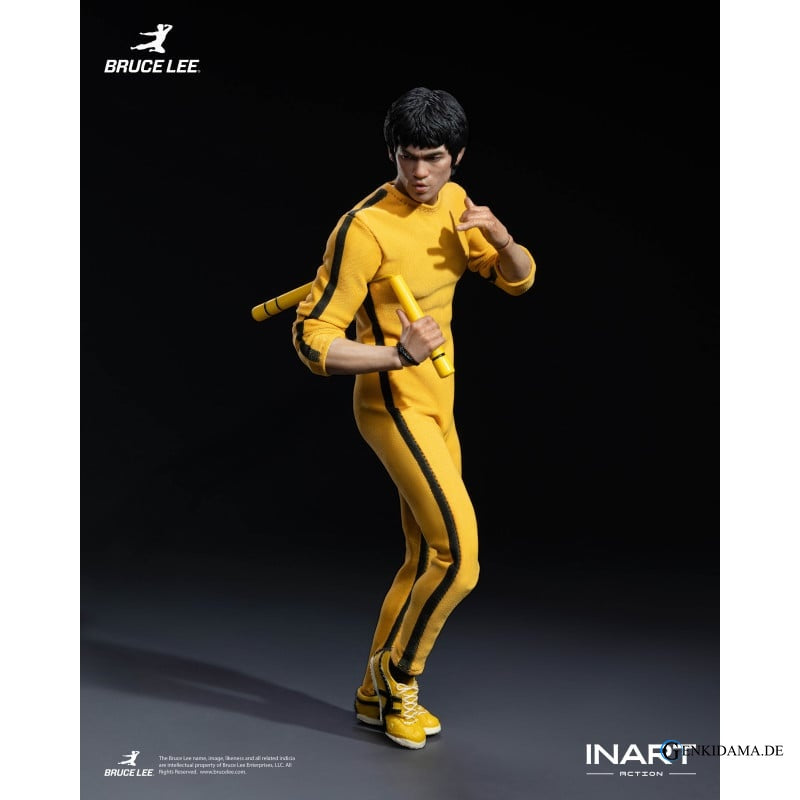 Inart Action Bruce Lee Yellow Jumpsuit 1/12 Scale Action Figure [Inart] Ansicht 6
