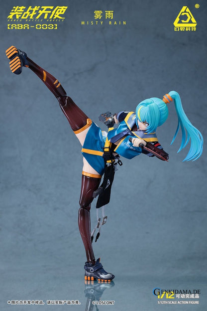 Armored Battle Angels Series ABA-003 Misty Rain 1/12 Scale Posable Figure [LOSCONT]