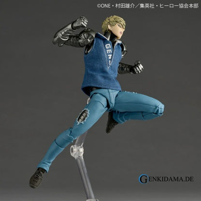 Revoltech Amazing Yamaguchi Genos One Punch Man Action Figure Limited Bonus Set Reissue Ansicht 4