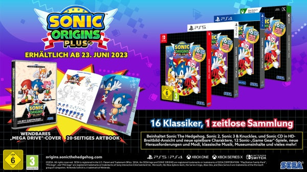 Sonic Origins Plus Limited Edition