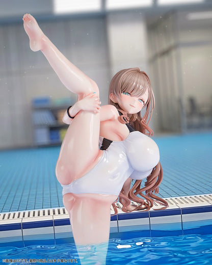 Secret Swimming Lessons with a Busty Housewife Blanc (1/6 Scale) (Figure)