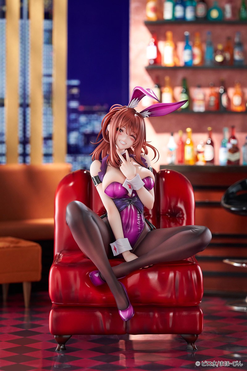 Shy Girls in Love Satsuki Myoga Bunny Girl Ver. illustration by Piromizu (Figure)