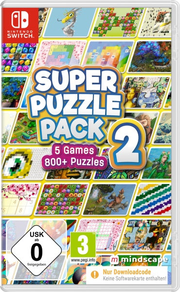 Super Puzzle Pack 2 (Code in a Box) (Switch) - Anime Figuren günstig kaufen