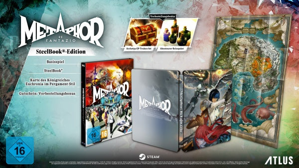 Metaphor: ReFantazio Steelbook Edition