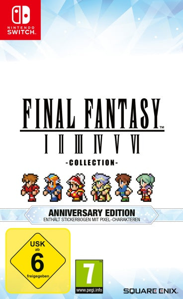 FINAL FANTASY I-VI COLLECTION ANNIVERSARY EDITION (Switch) - Anime Figuren günstig kaufen