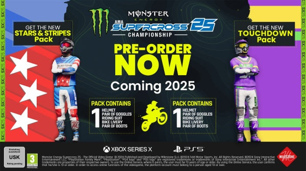 Monster Energy Supercross 25 - The Official Video Game Day One Edition