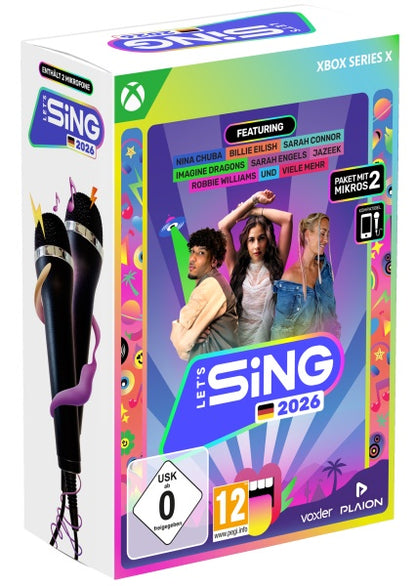 Let's Sing 2026 German Version [+ 2 Mics]
