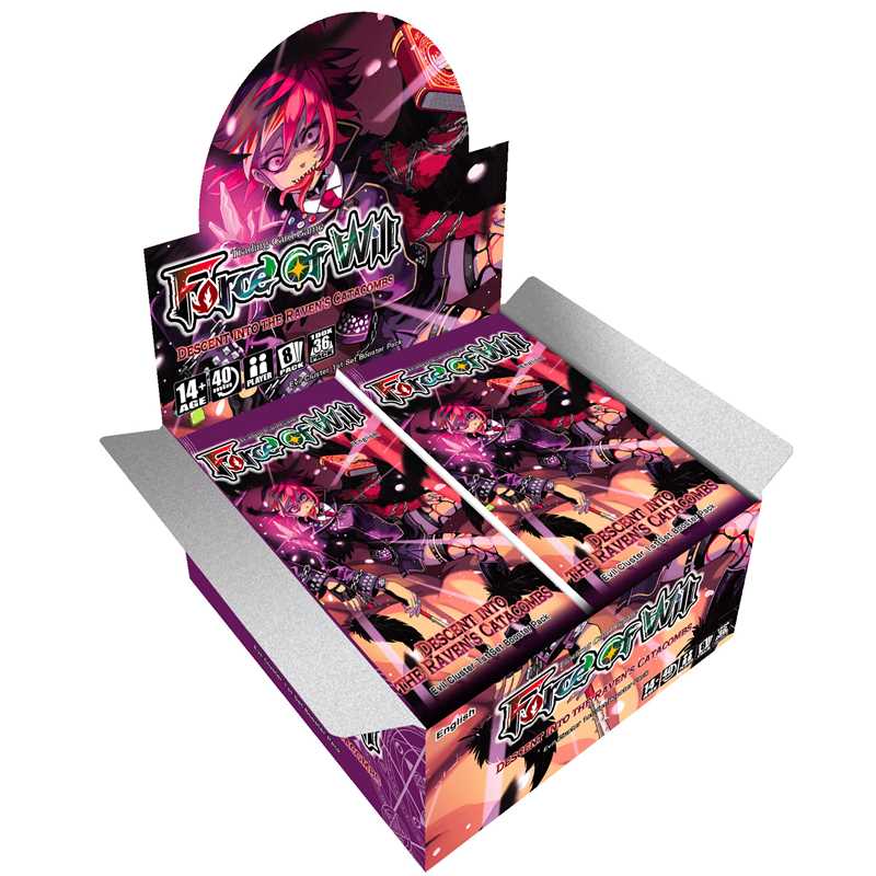 Box FoW Force of Will Descent into the Raven's Catacombs E1 (36 buste) ENG - Anime Figuren günstig kaufen