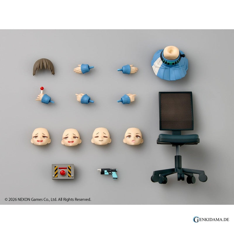 Revoltech Moe Blue Archive Action Figure Limited Bonus Set Ansicht 4