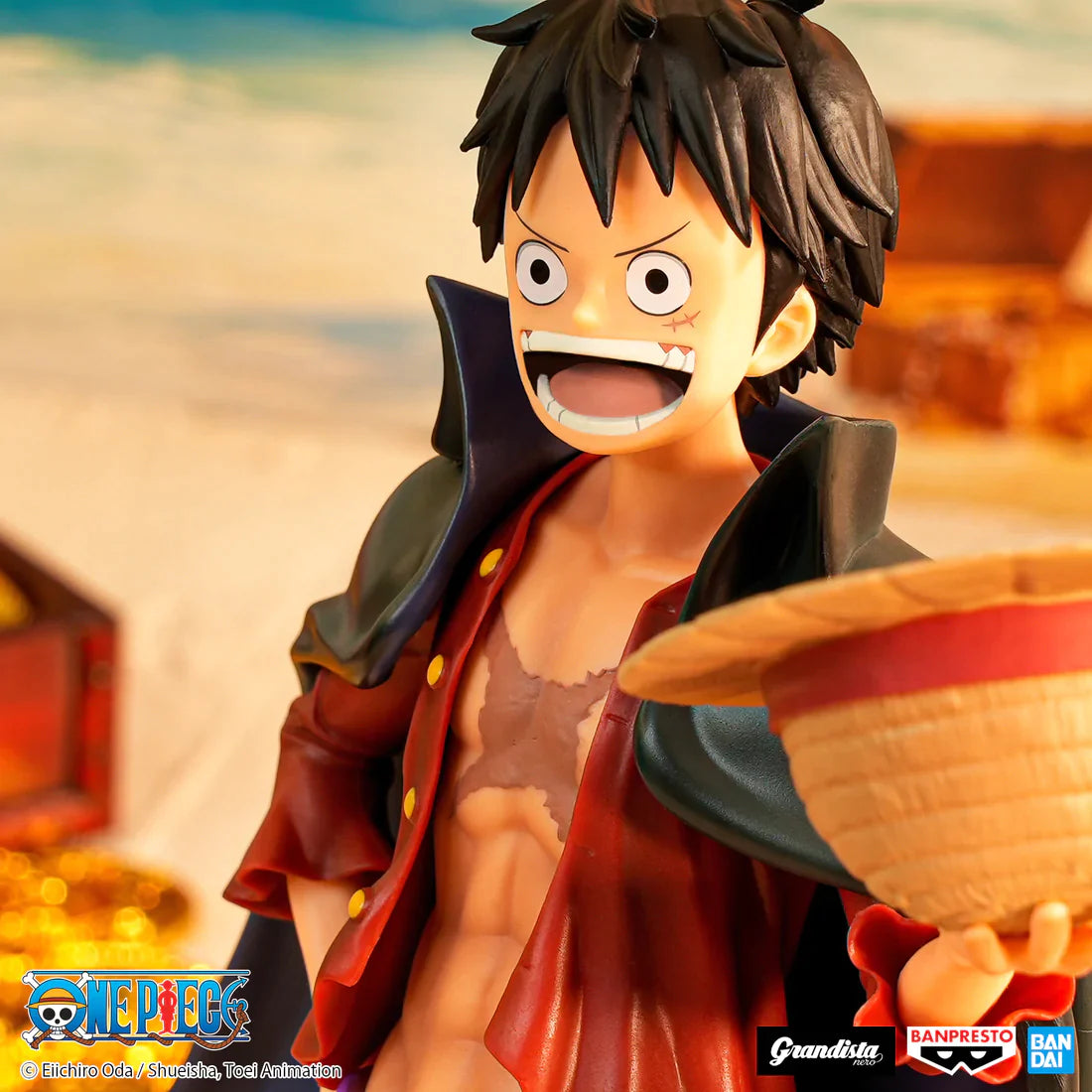 Monkey D. Ruffy - Grandista Nero - One Piece - Banpresto