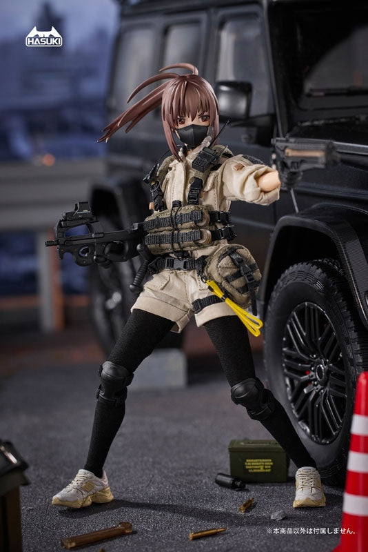 pocket art Series PA006 Security Hiyo Reizei 1/12 Complete Model Action Figure [LYNXPULSE / HASUKI] Ansicht 13