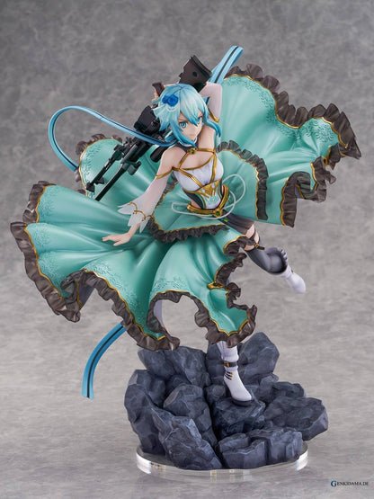 Shibuya Scramble Figure: Sword Art Online - Sinon - 1/7 (Crystal Dress Ver.)