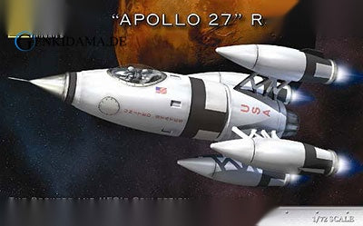 1/72 Apollo 27 Plastic Model