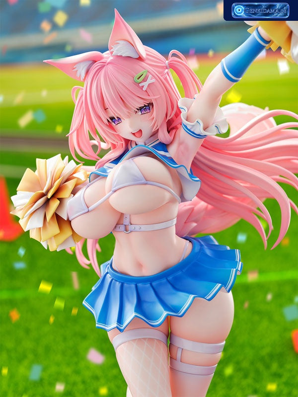 [ Limited Edition] Animal Ears Cheerleader Girl DX Ver. illustration by Yatanuki Kei 1/5.5 Pack [NOCTURNUSNOCTURNUS] Ansicht 3