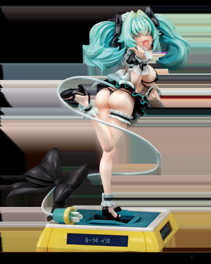 Mahjong Fight Girl: G-14 Iyo 1/7 Roshante Maid Summer Ver.