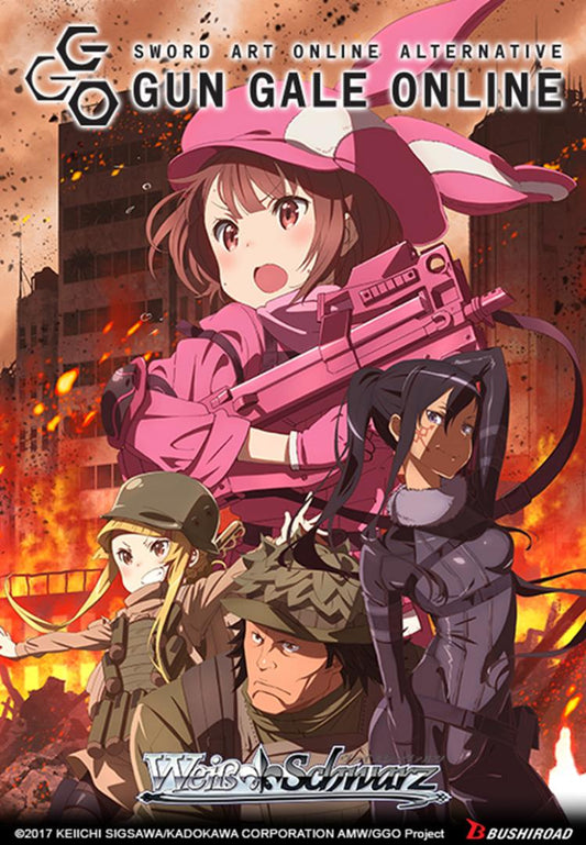 Weiss Schwarz - Box mit 20 boosters - SAO Alternative Gun Gale Online REPRINT - Anime Figuren günstig kaufen