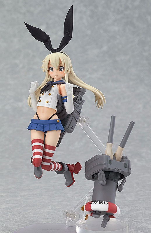 [Bonus] figma - Kantai Collection -Kan Colle- Shimakaze (w/Pre-order Bonus: Rensouhou-chan (Big) Middle-damage Expression ver.) [Max Factory] Ansicht 4