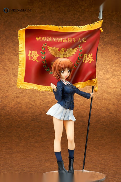 Girls und Panzer the Movie - Miho Nishizumi Tank Warfare Zenkoku Koukousei Taikai Winning Flag Ver.
