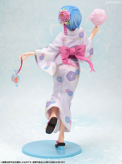 "Re:ZERO -Starting Life in Another World" Rem Yukata Ver. 1/7 (Dengekiya, Kadokawa Store Exclusive) - Bonus [KADOKAWA] Ansicht 4