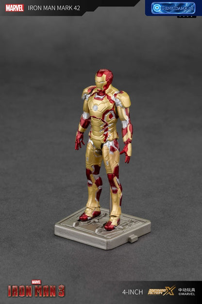 4 Inch Iron Man MK42(Provisional Pre-order) [ZD Toys] Ansicht 2