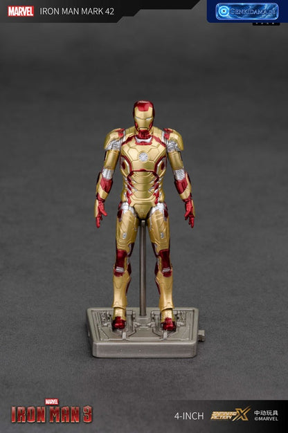 4 Inch Iron Man MK42(Provisional Pre-order) [ZD Toys] Ansicht 1