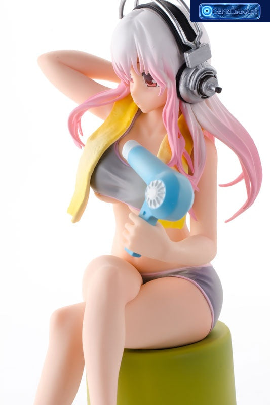 Super Sonico Sonico-chan Seikatsu Micchaku Shuzai Special Figure -Ofuro Agari [FURYU] Ansicht 7