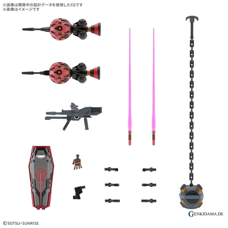 HG 1/144: Mobile Suit Gundam GQuuuuuuX - Red Gundam
