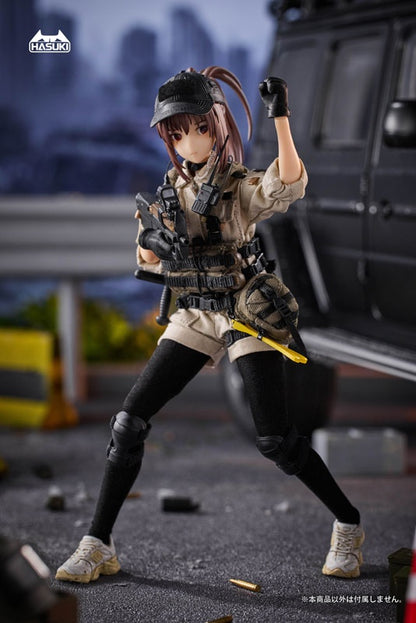 pocket art Series PA006 Security Hiyo Reizei 1/12 Complete Model Action Figure [LYNXPULSE / HASUKI] Ansicht 7
