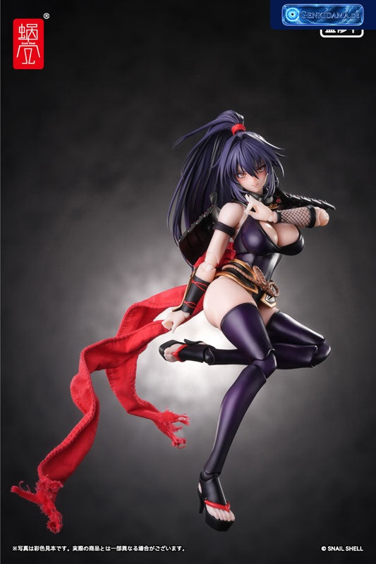 RPGEX-10 Kunoichi Reppuu 1/12 Complete Model Action Figure [Snail Shell] Ansicht 11