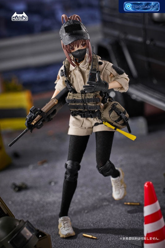 pocket art Series PA006 Security Hiyo Reizei 1/12 Complete Model Action Figure [LYNXPULSE / HASUKI] Ansicht 10