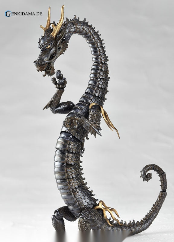 KT Project KT-003 Takeya Style Jizai Okimono "Dragon" Iron Rust Look Edition