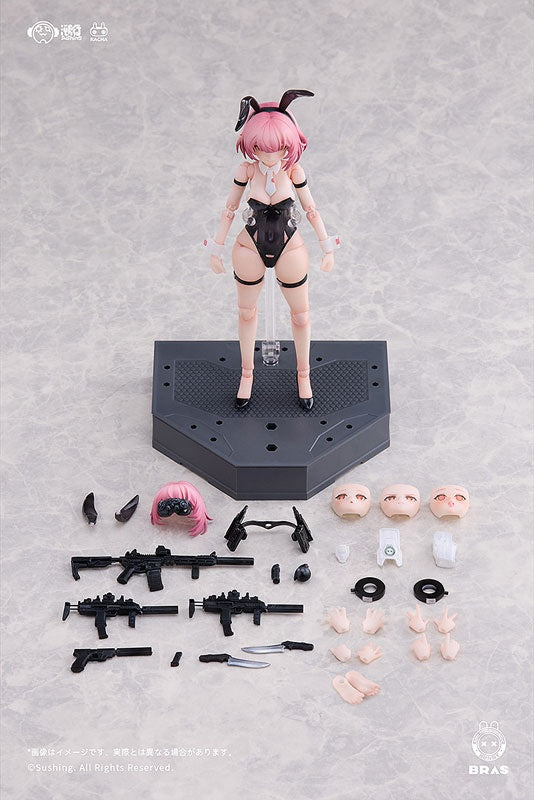 BUNNY RAPID ACTION SQUAD Commando Belka 1/12 Action Figure - Bonus [Sushing] Ansicht 12