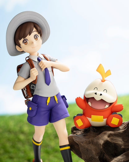 Florian (Haruto) & Fuecoco (Krokel) - ARTFX J - Kotobukiya