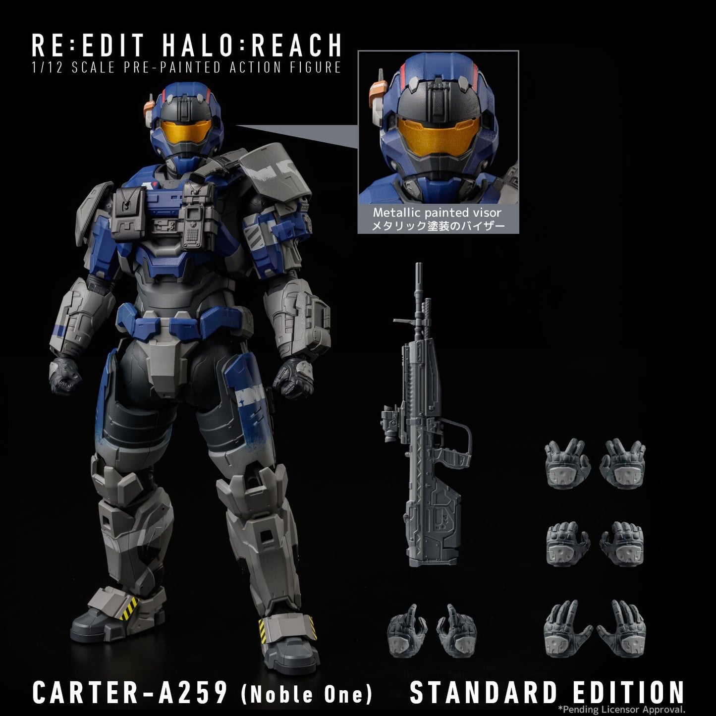 Carter-A259 - RE:EDIT - Halo Reach - 1000Toys