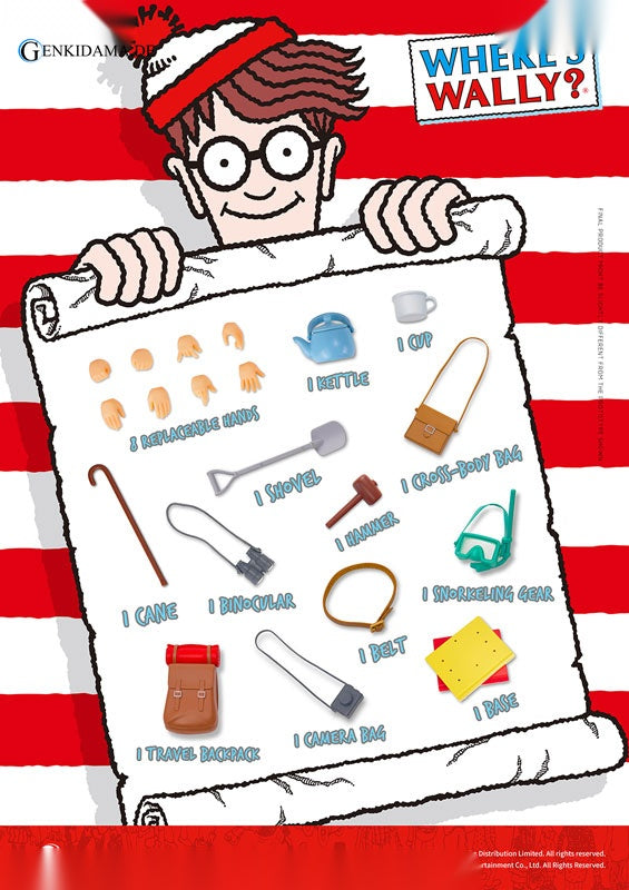Action Wally (from "WHERE'S WALLY?")