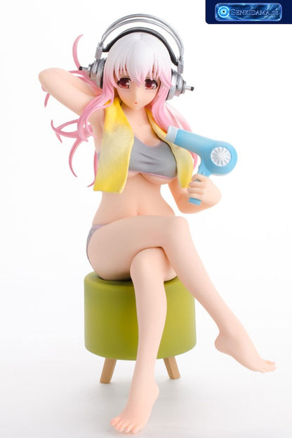 Super Sonico Sonico-chan Seikatsu Micchaku Shuzai Special Figure -Ofuro Agari [FURYU] Ansicht 2