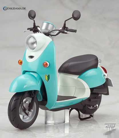 Rin Shima with Scooter