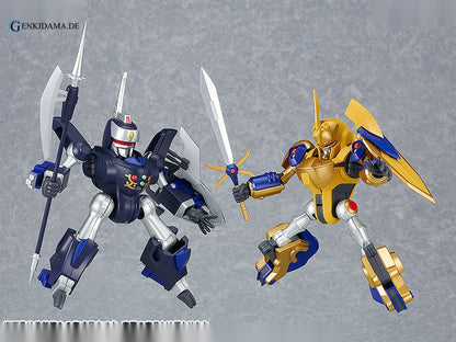 MODEROID NG Knight Lamune & 40 QUEEN CIDERON Plastic Model
