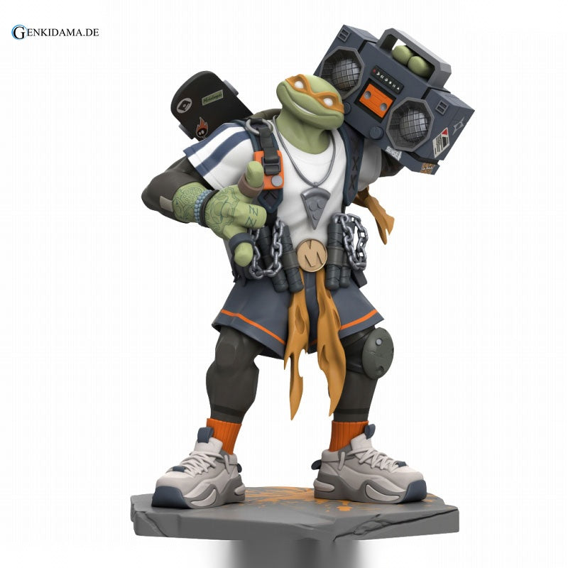 Teenage Mutant Ninja Turtles by Clogtwo Michelangelo Statue