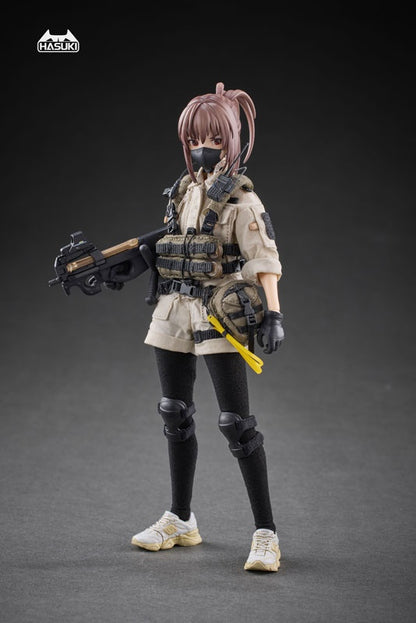 pocket art Series PA006 Security Hiyo Reizei 1/12 Complete Model Action Figure [LYNXPULSE / HASUKI] Ansicht 22