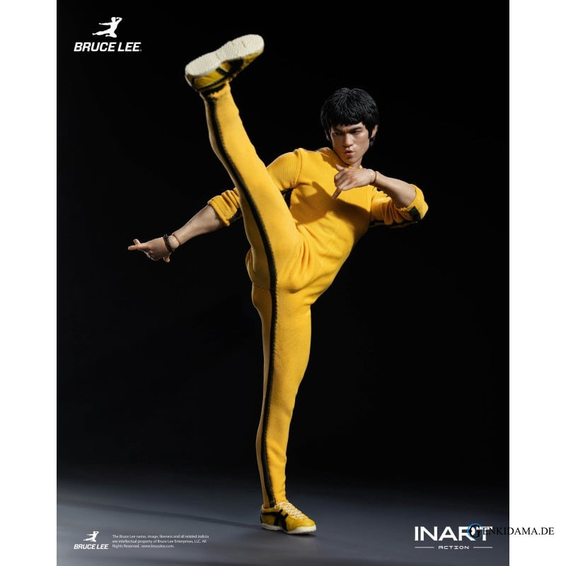 Inart Action Bruce Lee Yellow Jumpsuit 1/12 Scale Action Figure [Inart] Ansicht 11