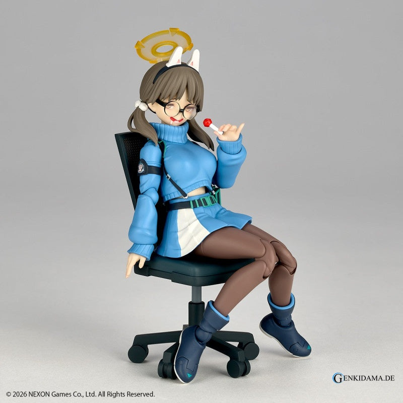 Revoltech Moe Blue Archive Action Figure Limited Bonus Set Ansicht 10
