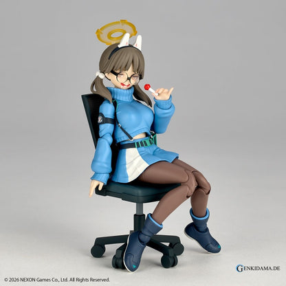 Revoltech Moe Blue Archive Action Figure Limited Bonus Set Ansicht 10