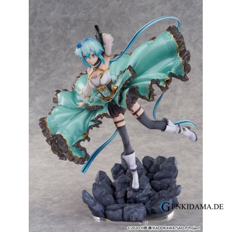 Shibuya Scramble Sword Art Online Sinon Crystal Dress ver 1/7 Scale Figure Ansicht 2